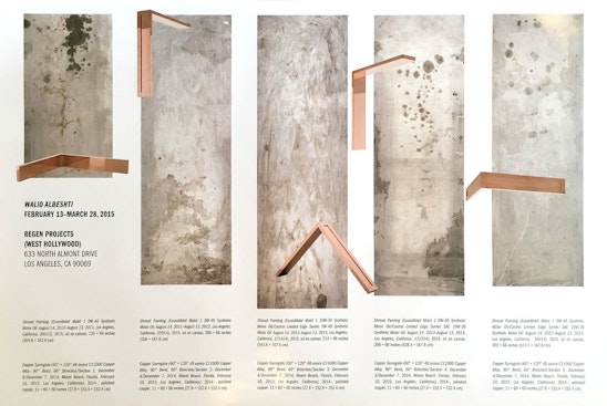 Walead Beshty, Walid AlBeshti, 2015