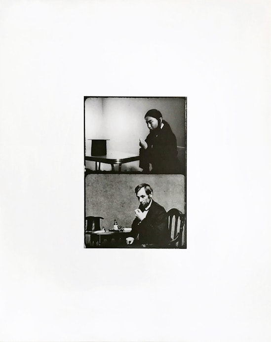 Matthew Buckingham, Only Nineteen Photographs of Abraham Lincoln Are Known to Have Survived, 1992/2000