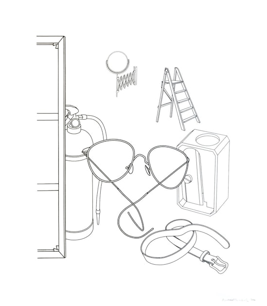 Michael Craig-Martin, Untitled (after Las Meninas), 2000