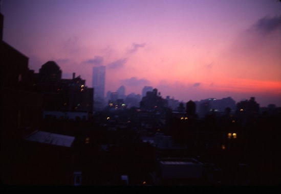 Nan Goldin, Apocalyptic Sky over Manhattan, NYC, 2001