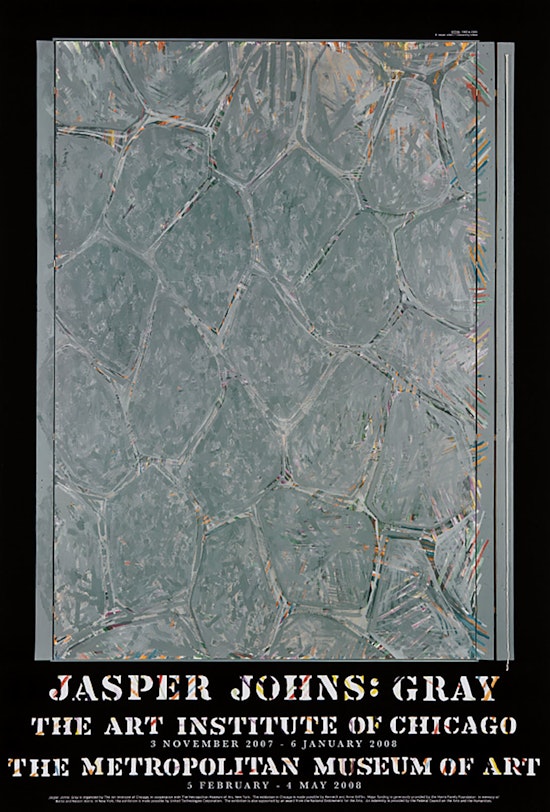 Jasper Johns, Jasper Johns: Gray, 2008