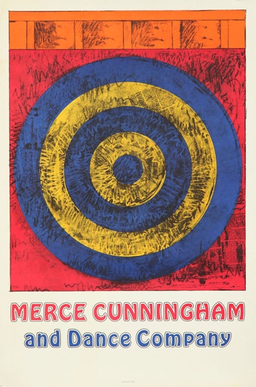 Merce Cunningham and Dance Company (Target with Four Faces), Jasper Johns, 1968