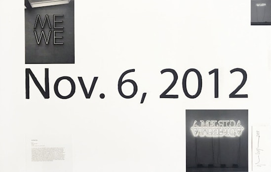 Glenn Ligon, Study After One Black Day, 2018