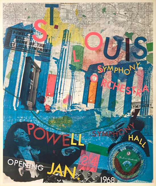 Robert Rauschenberg, St. Louis Symphony Orchestra, 1968