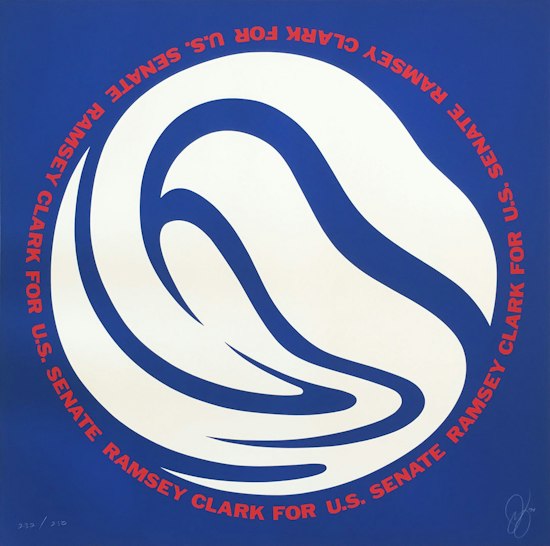 Jack Youngerman, Ramsey Clark for U.S. Senate, 1974