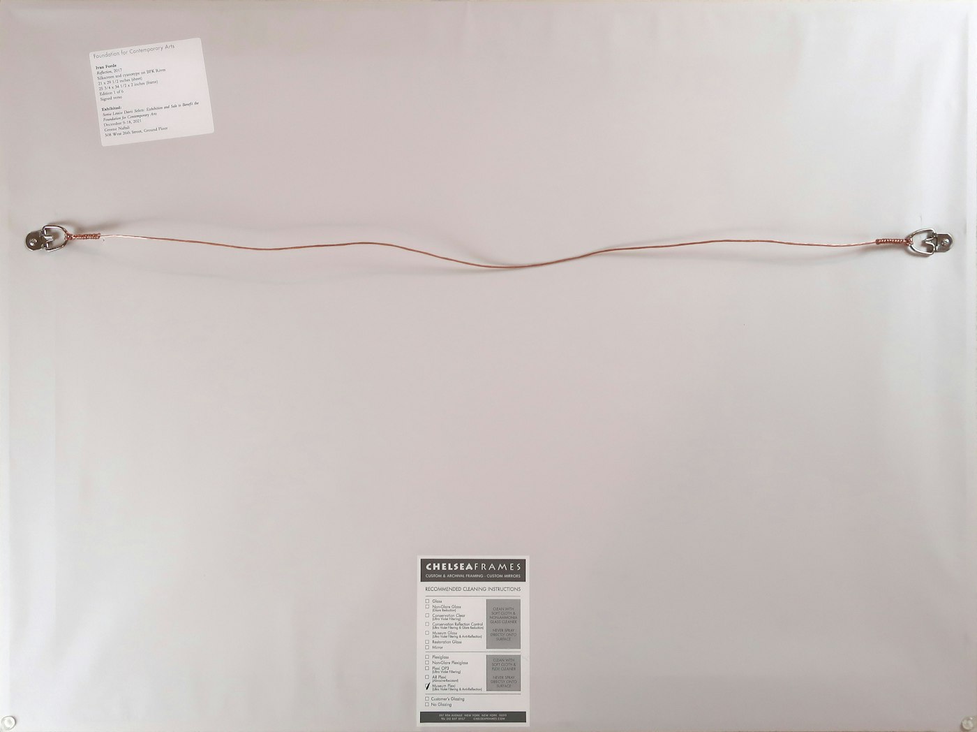 Ivan Forde, Reflection, 2017