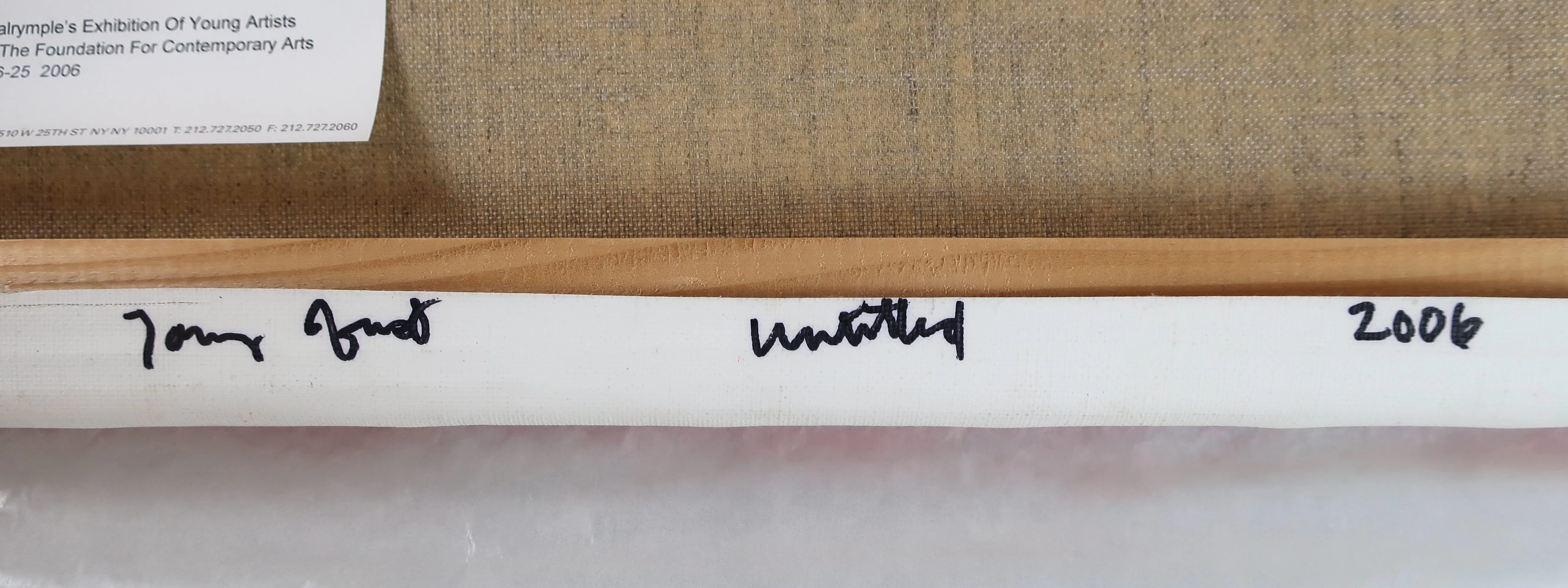 Tony Just, Untitled, 2006