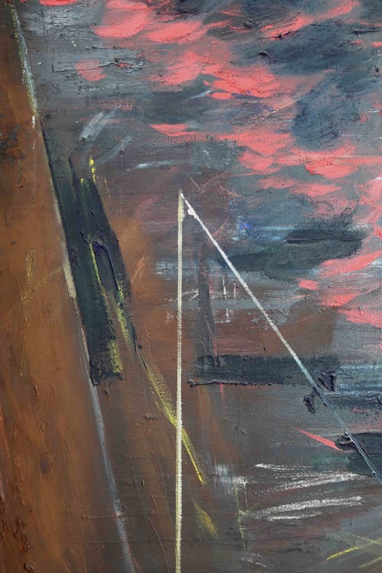 Keith Milow, John Martin's Ruler, 1983