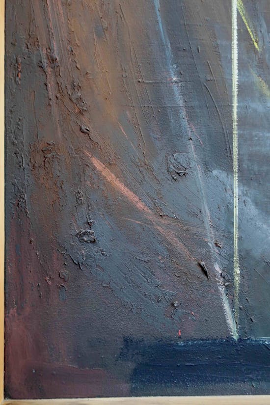 Keith Milow, John Martin's Ruler, 1983