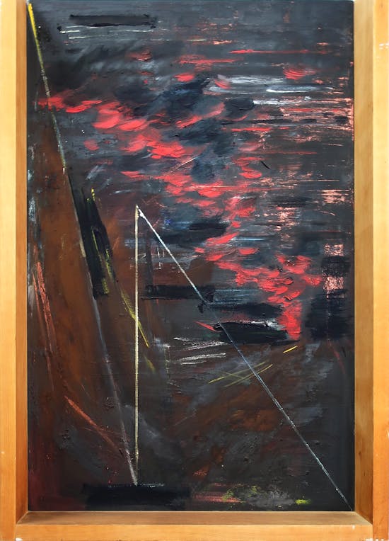 Keith Milow, John Martin's Ruler, 1983