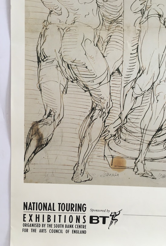 Luca Cambiaso and Jasper Johns, Drawing the Line, 1995