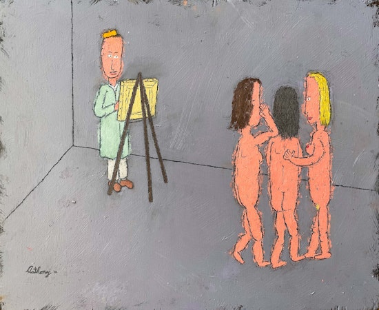 William Anthony, Artist and Models, 2016