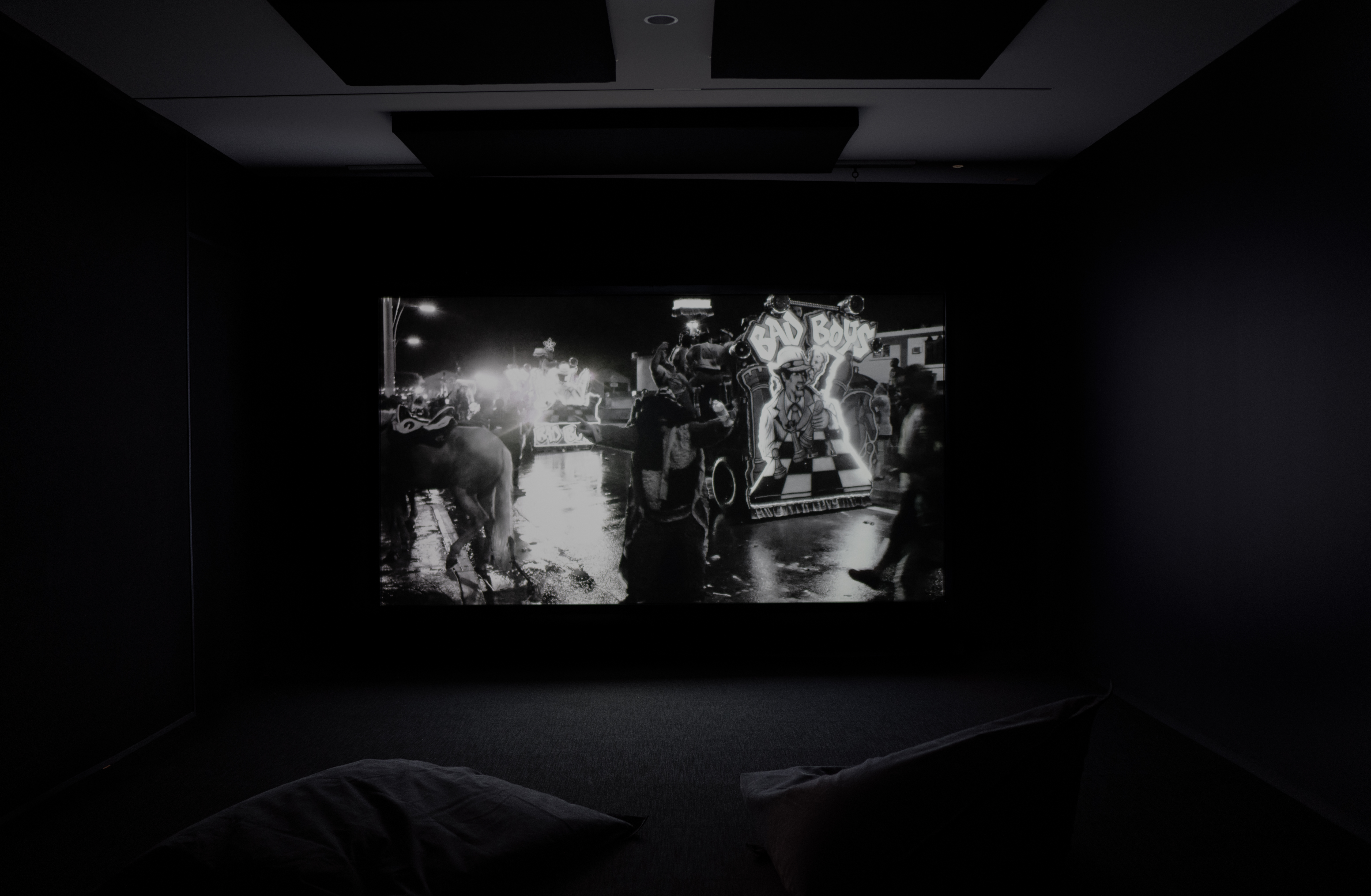 Installation view of 