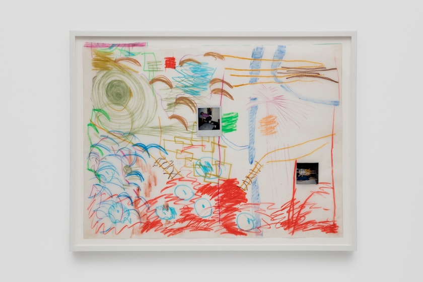 Untitled, Gerald Jackson, Collage c. 2000, Polaroids c. 1980s