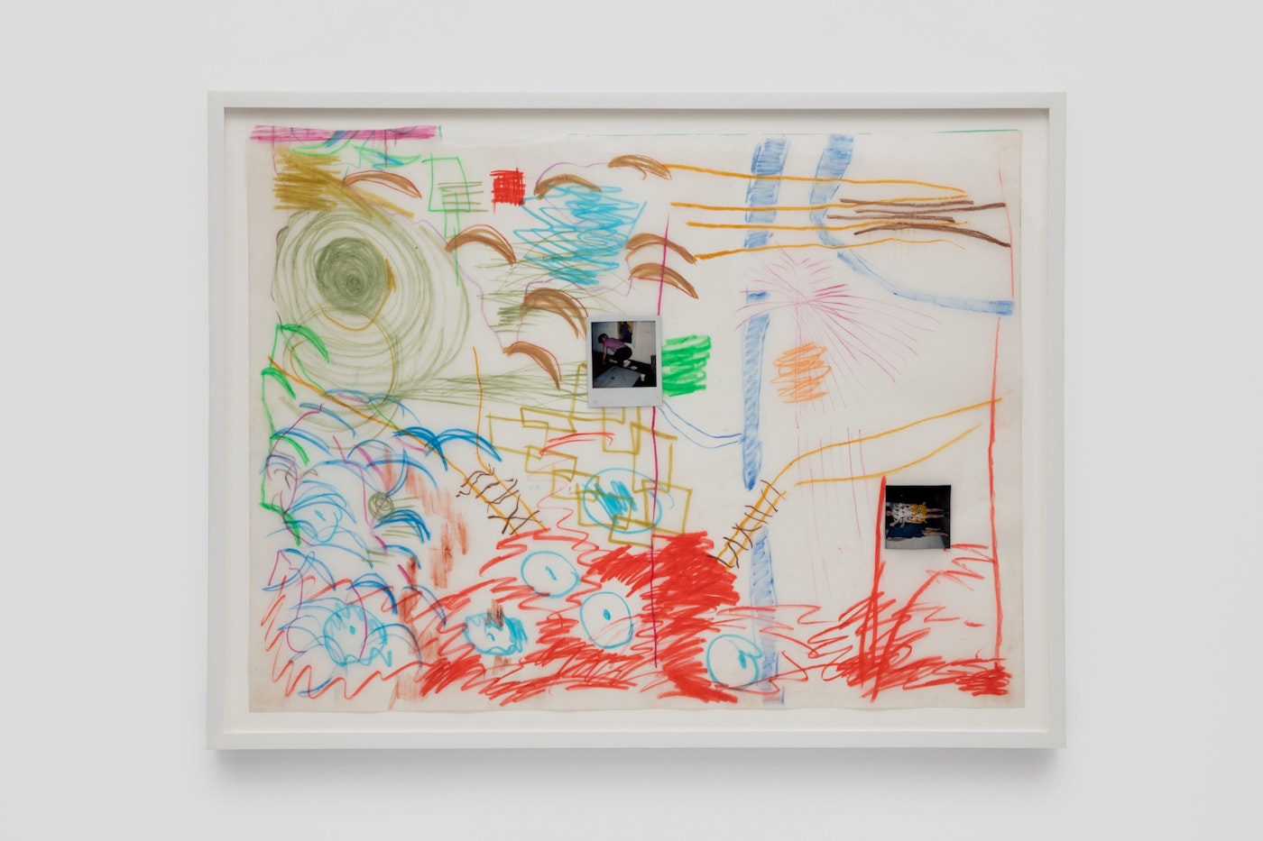 Gerald Jackson, Untitled, Collage c. 2000, Polaroids c. 1980s