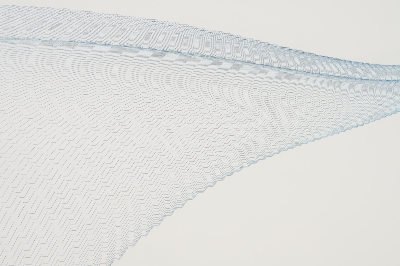 Agnes Denes, From the Restless Pyramids series: The Pyramid Suite: Flying Bird Pyramid - A Space Station, 1994