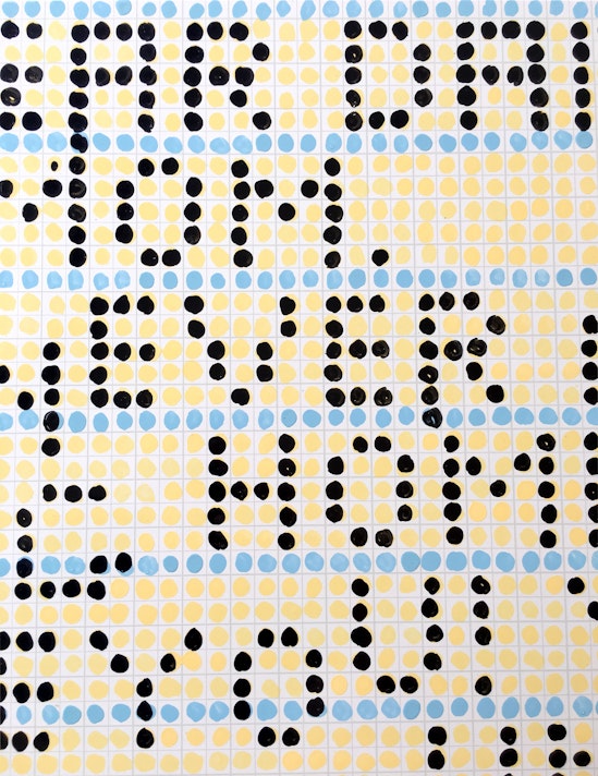 Jennifer Bartlett, Dear Dad, 2004