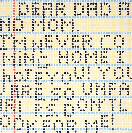 Jennifer Bartlett, Dear Dad, 2004
