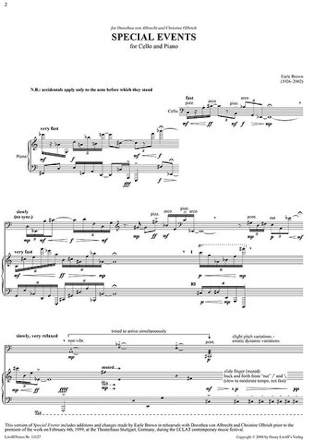 A musical score with three staffs.