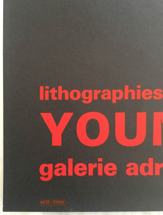 Jack Youngerman, Youngerman: Lithographies, Gravures, Dessins, 1966