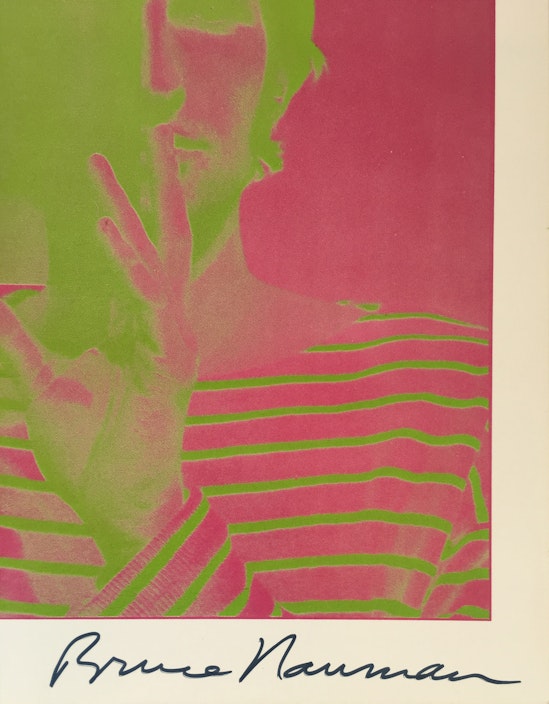 Bruce Nauman, Untitled, 1969