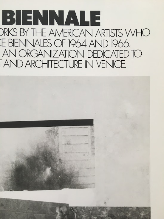 Robert Rauschenberg, Venice Biennale, 1973