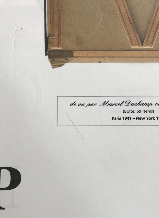 Marcel Duchamp, Marcel Duchamp: The Portable Museums, 1996