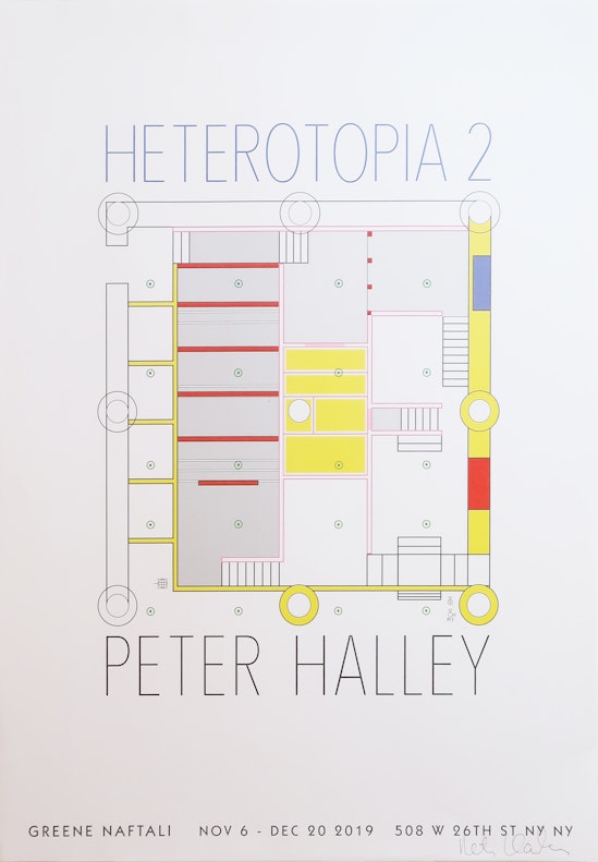 Peter Halley, Heterotopia 2, November 6 - December 20, 2019