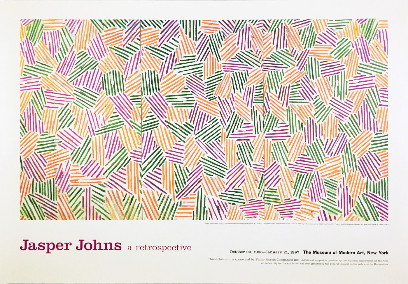 Jasper Johns, Jasper Johns: A Retrospective, 1996-1997