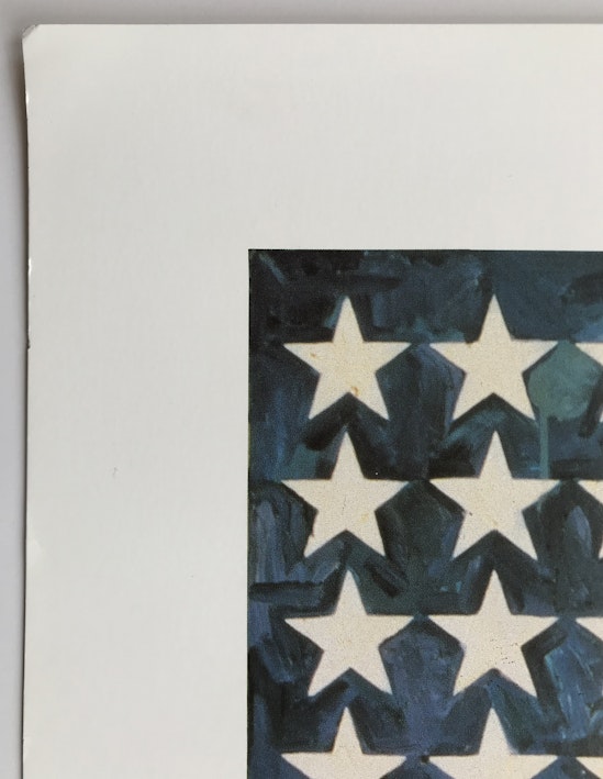 Jasper Johns, Pop Art (Double Flag, 1962), 1991