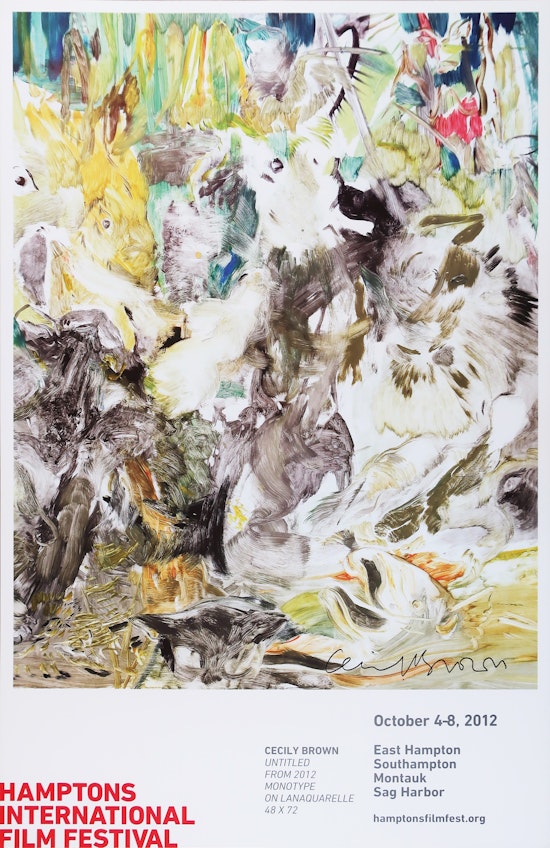 Cecily Brown, Hamptons International Film Festival (Untitled from 2012 Monotype), October 4 - 8, 2012
