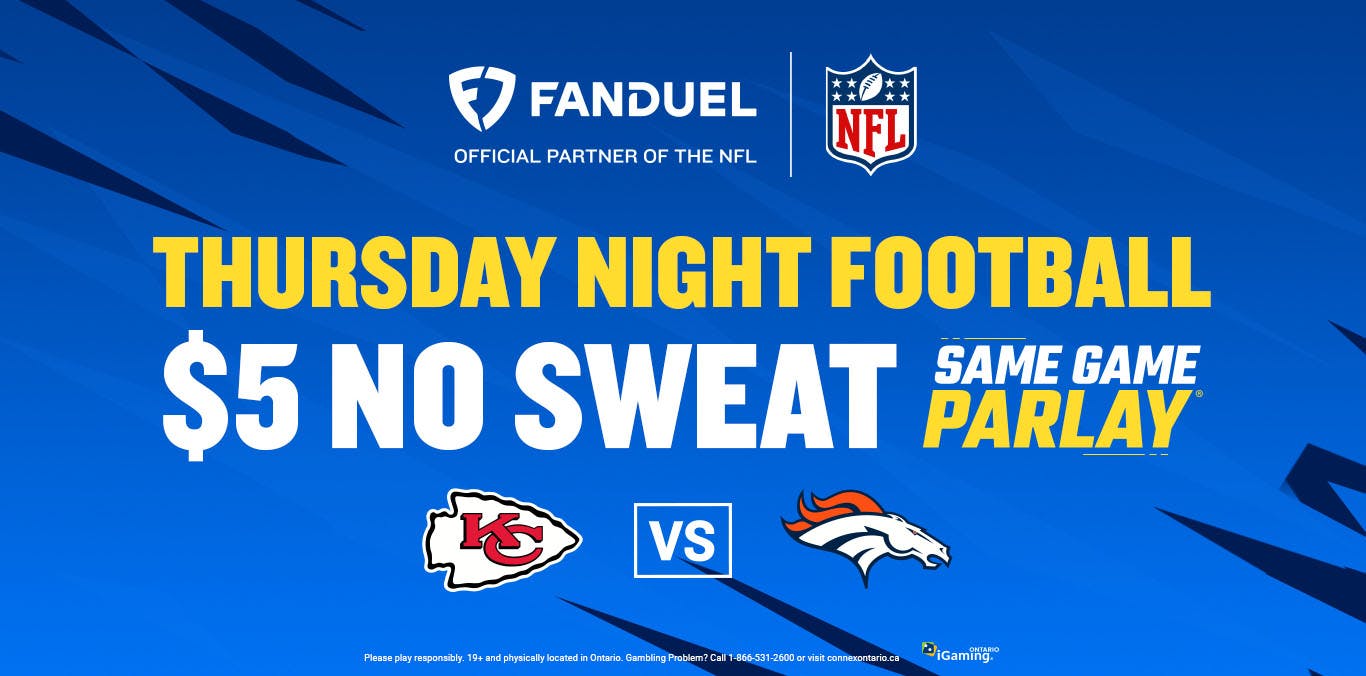 FanDuel Promo Code: Thursday Night Football No-Sweat Same Game Parlay Promo