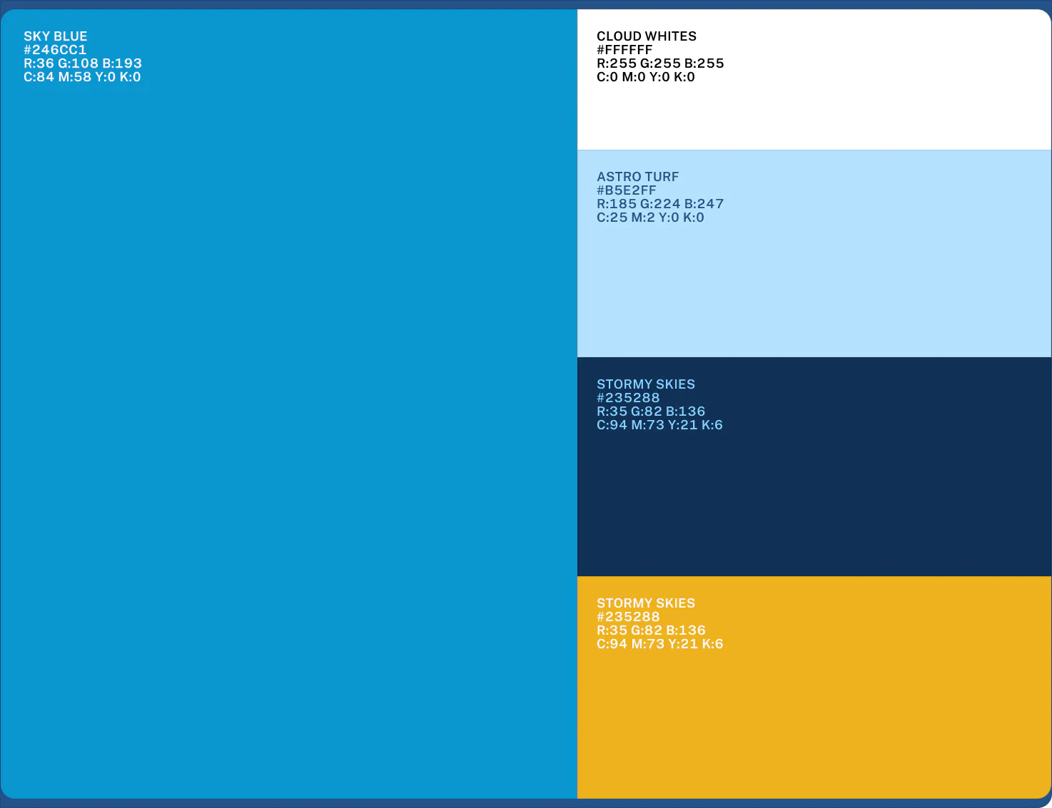 chemo-colour swatch