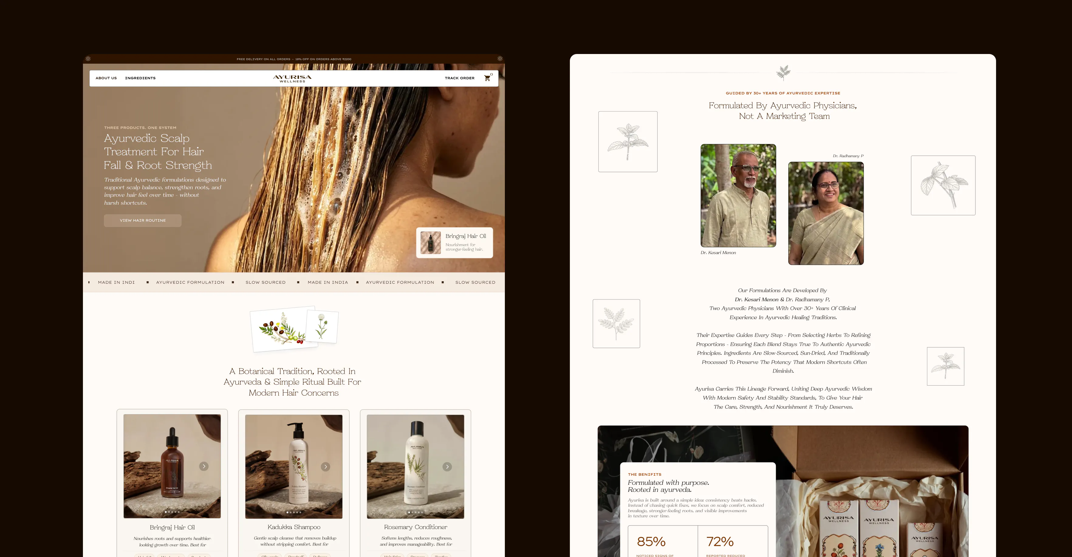 Ayurisa-website