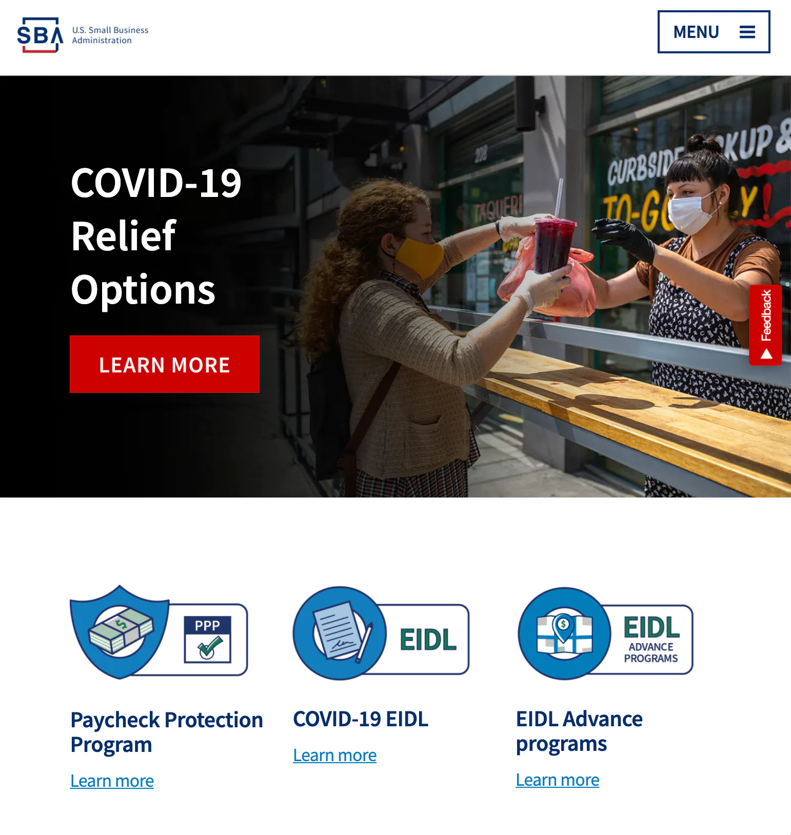 Improving SBA.gov’s COVID-19 resources using service design.