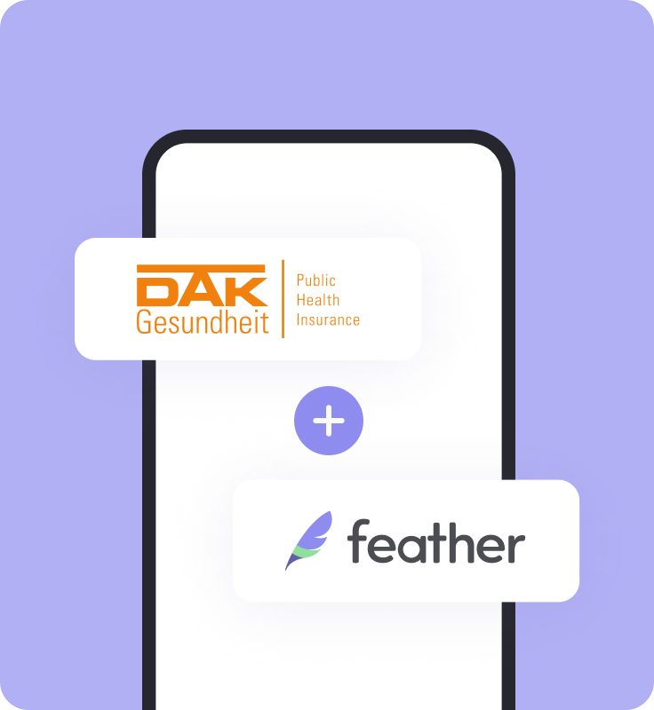 DAK and Feather logos