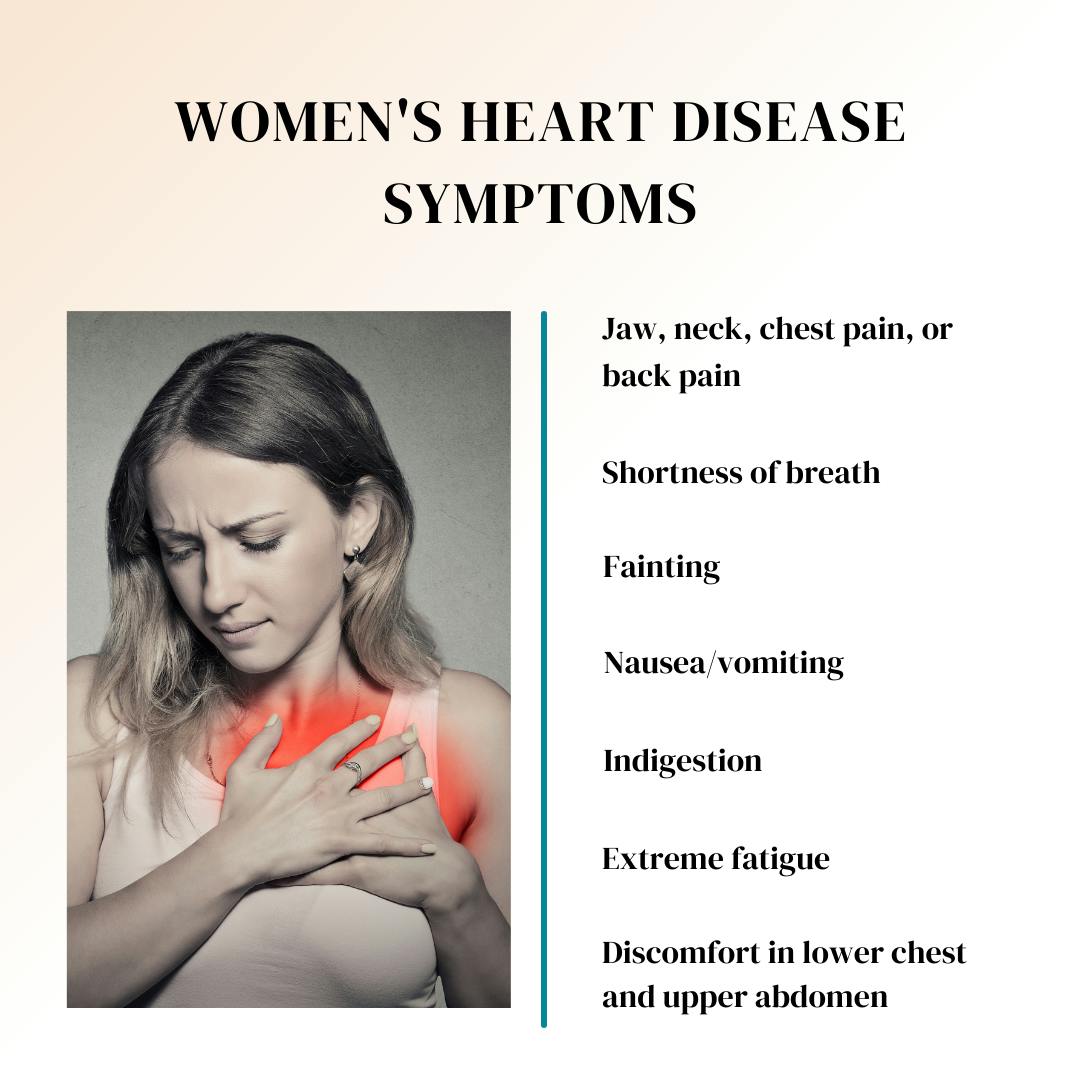 Women Heart Disease Symptoms Experts Explain