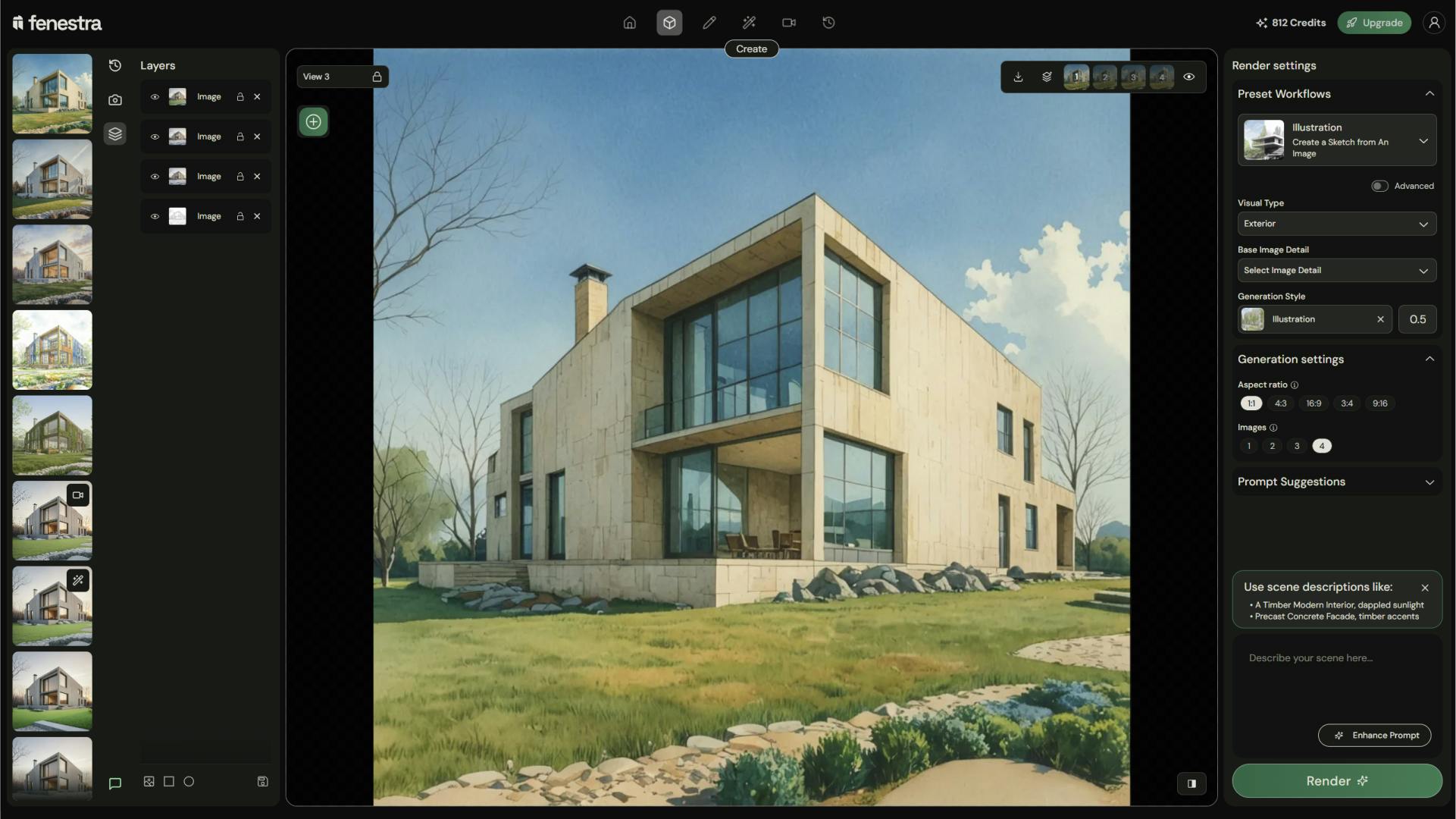 Fenestra AI Platform for Architects