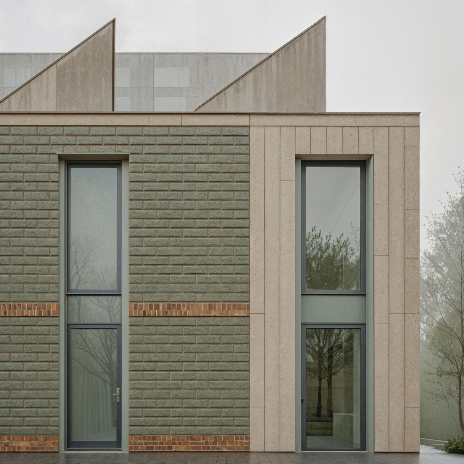 Sage Brick facade London