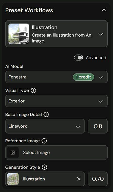 Fenestra illustration Model Advanced