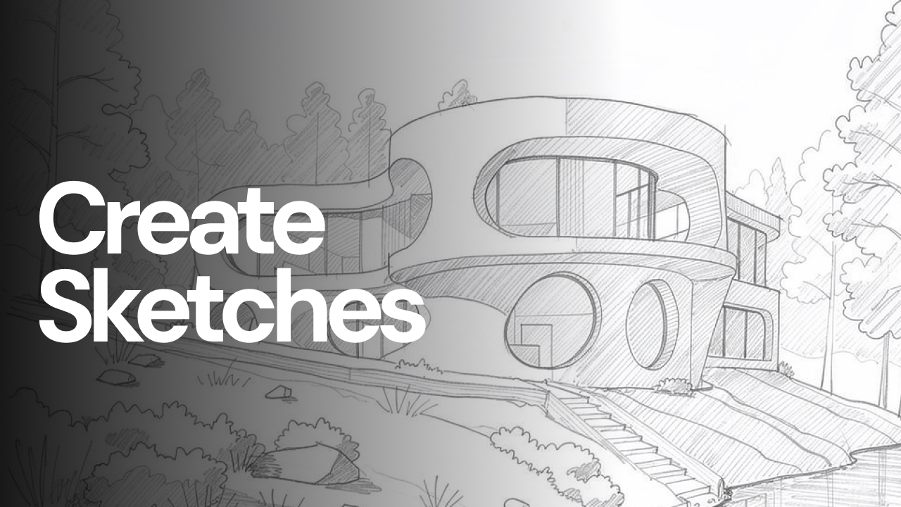 Forget photoreal renders. Create sketches instead.