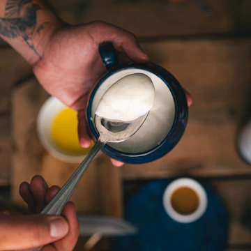 Sauce Blanche des Boulettes Féroce — étape 3