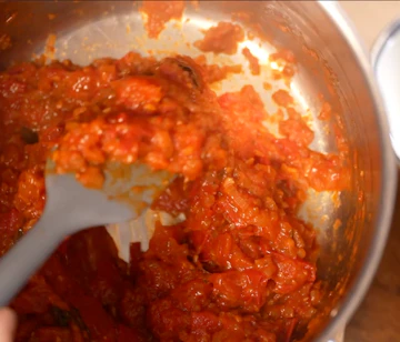 La sauce tomate de la madre — étape 5