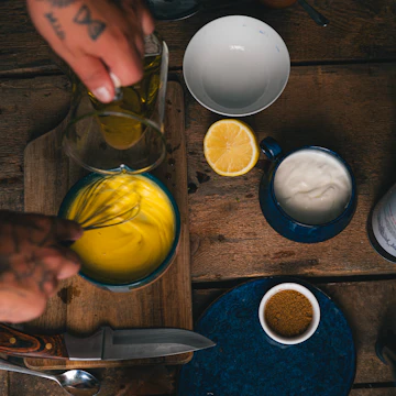 Sauce Blanche des Boulettes Féroce — étape 2