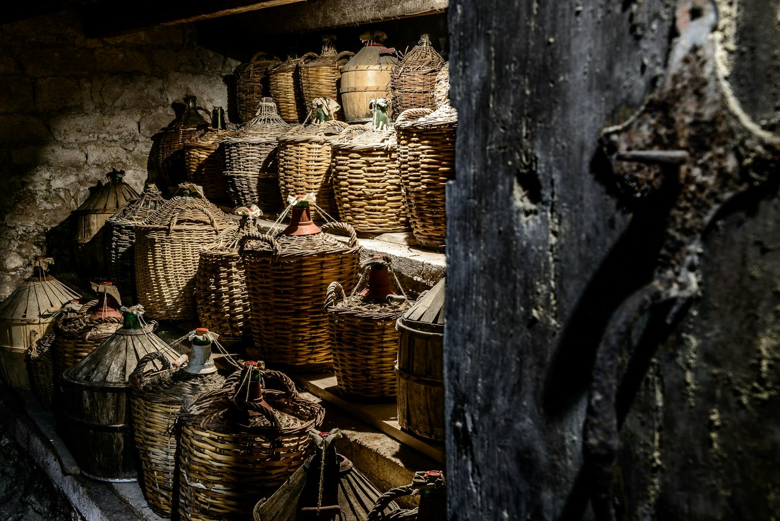 wood baskets