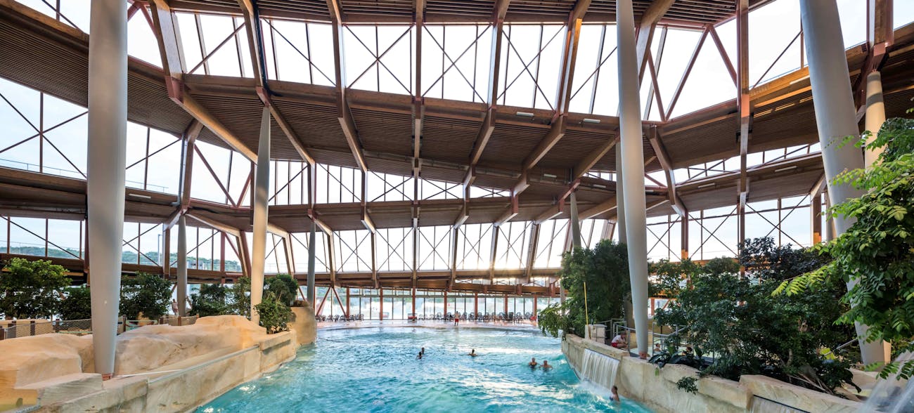 Aqualagon Water Park, Marne-la-Vallée, France, 2018