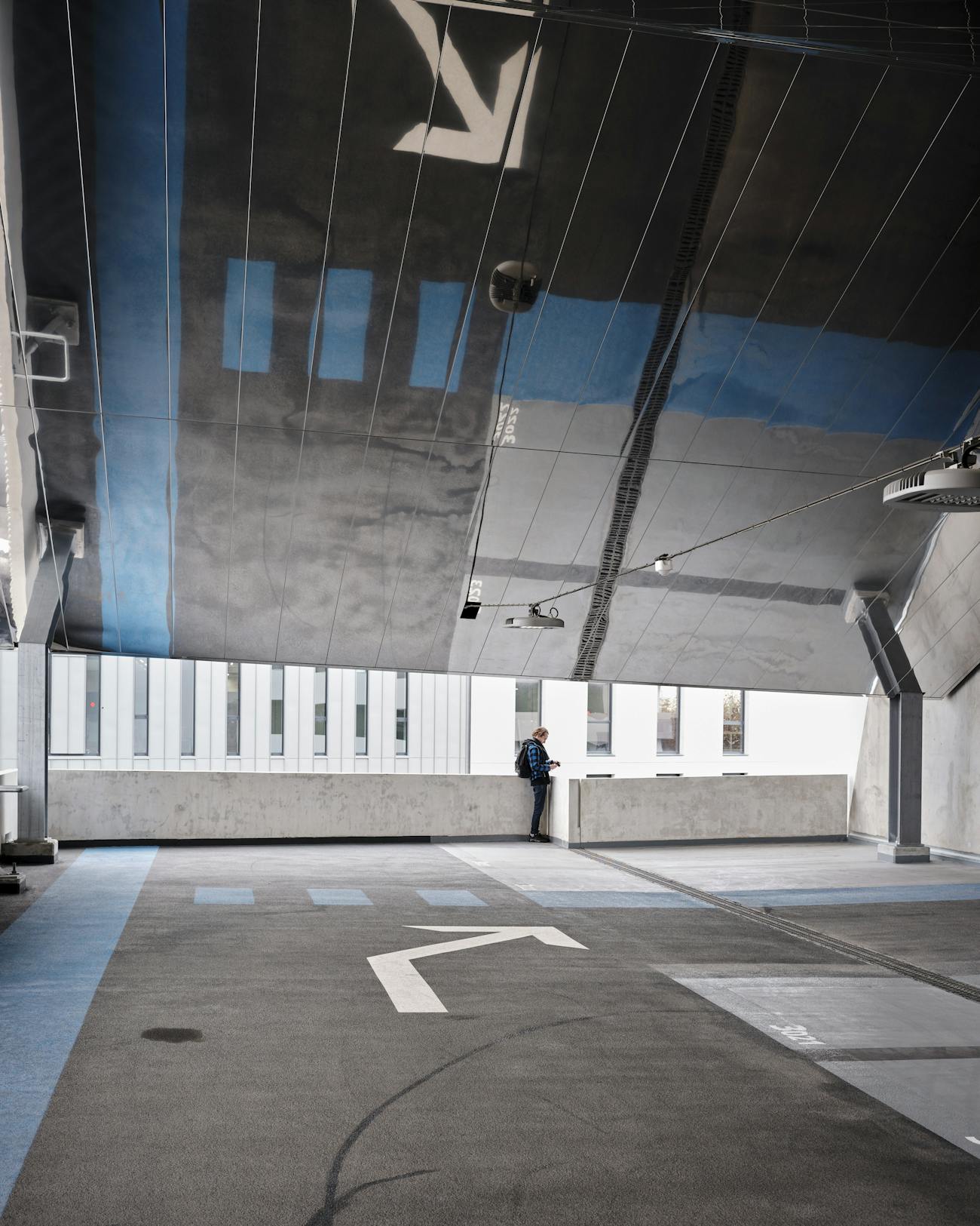 Parking bassins à flot, Bordeaux, France, 2022