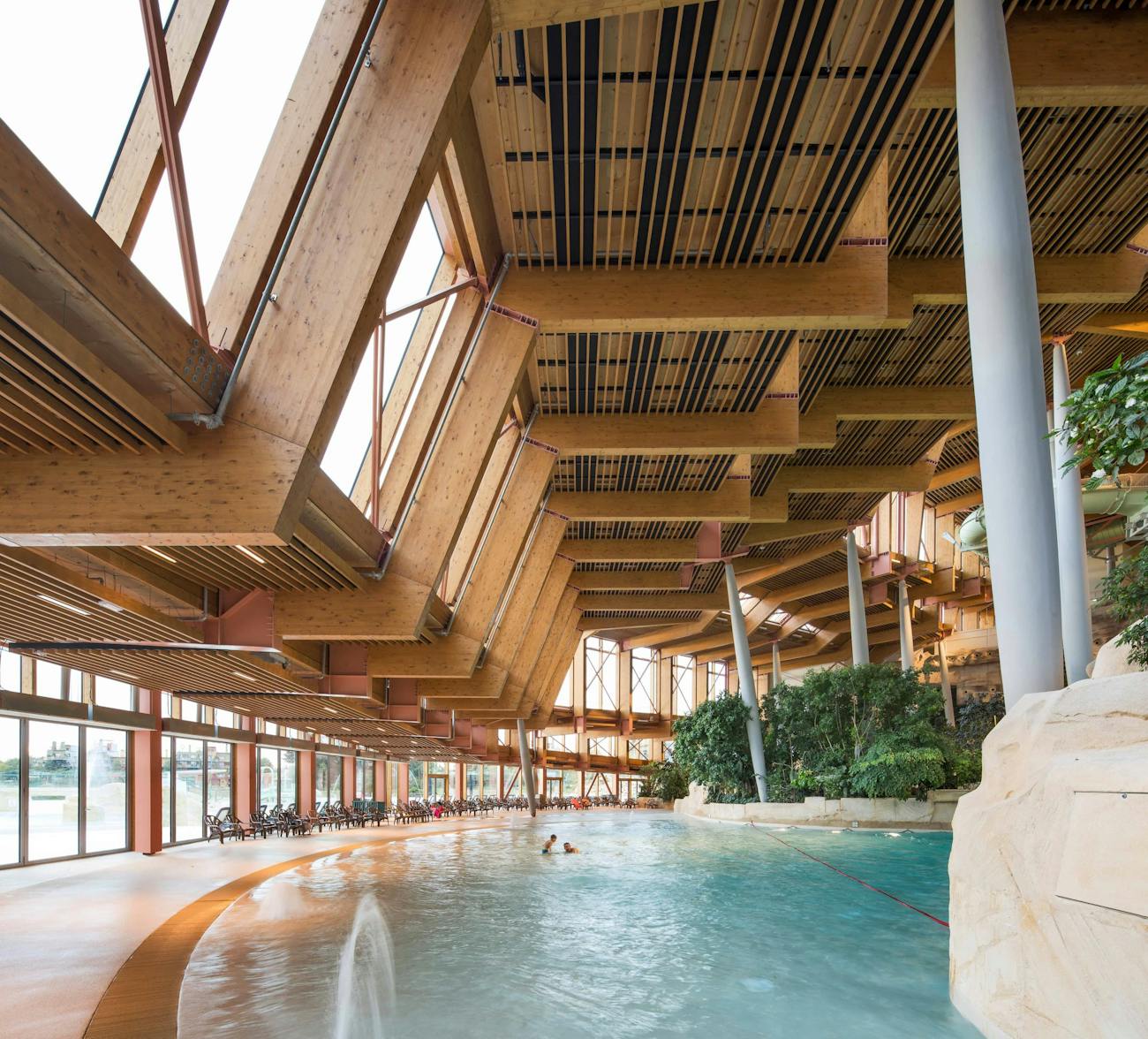 Aqualagon Water Park, Marne-la-Vallée, France, 2018