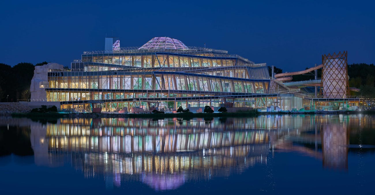 Parc aquatique Aqualagon, Marne-la-Vallée, France, 2018 