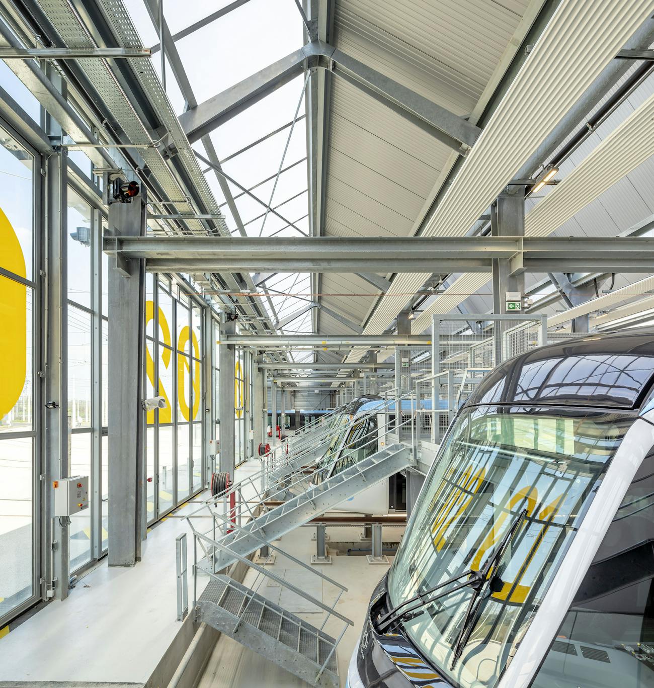 Centre de maintenance et de remisage du Tramway T9, Orly, France, 2021